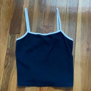 Navy blue tank top